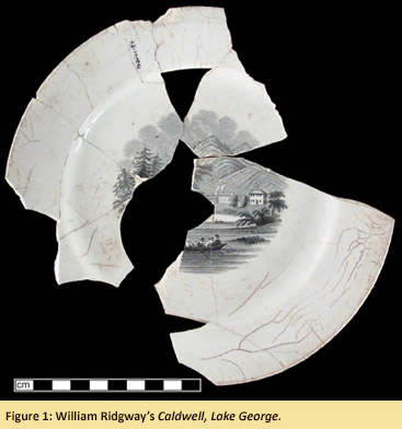 Mended plate from the Federal Reserve Bank site depicting Lake George.