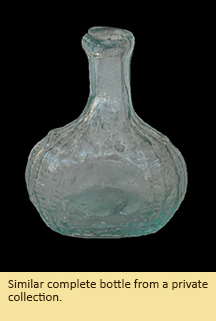 Similar complete bottle from a private collection.
